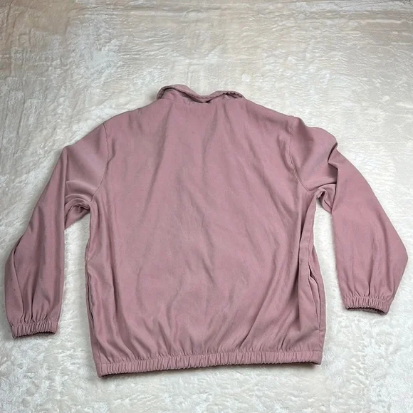 Essentials Dusty Rose Blazer With Flower Embroidery - Picture 11 of 12